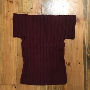 Off the shoulder sweater